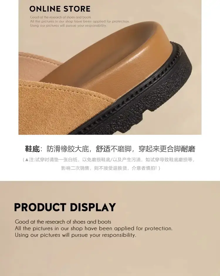 Women's Genuine Leather Birkenstock Slippers Summer Flats — feature 5