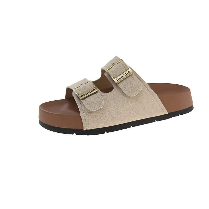 Birkenstock Sandals for Women's Summer Outer Wear 2025 New Thick-Soled Flip-Flops for Women's High-End Seaside Beach Sandals - Image 9
