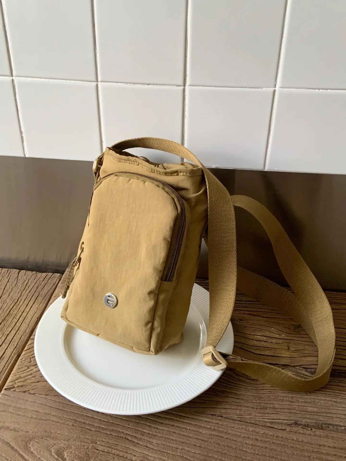 Canvas Mini Phone Bag Waterproof Shoulder Crossbody - Image 8