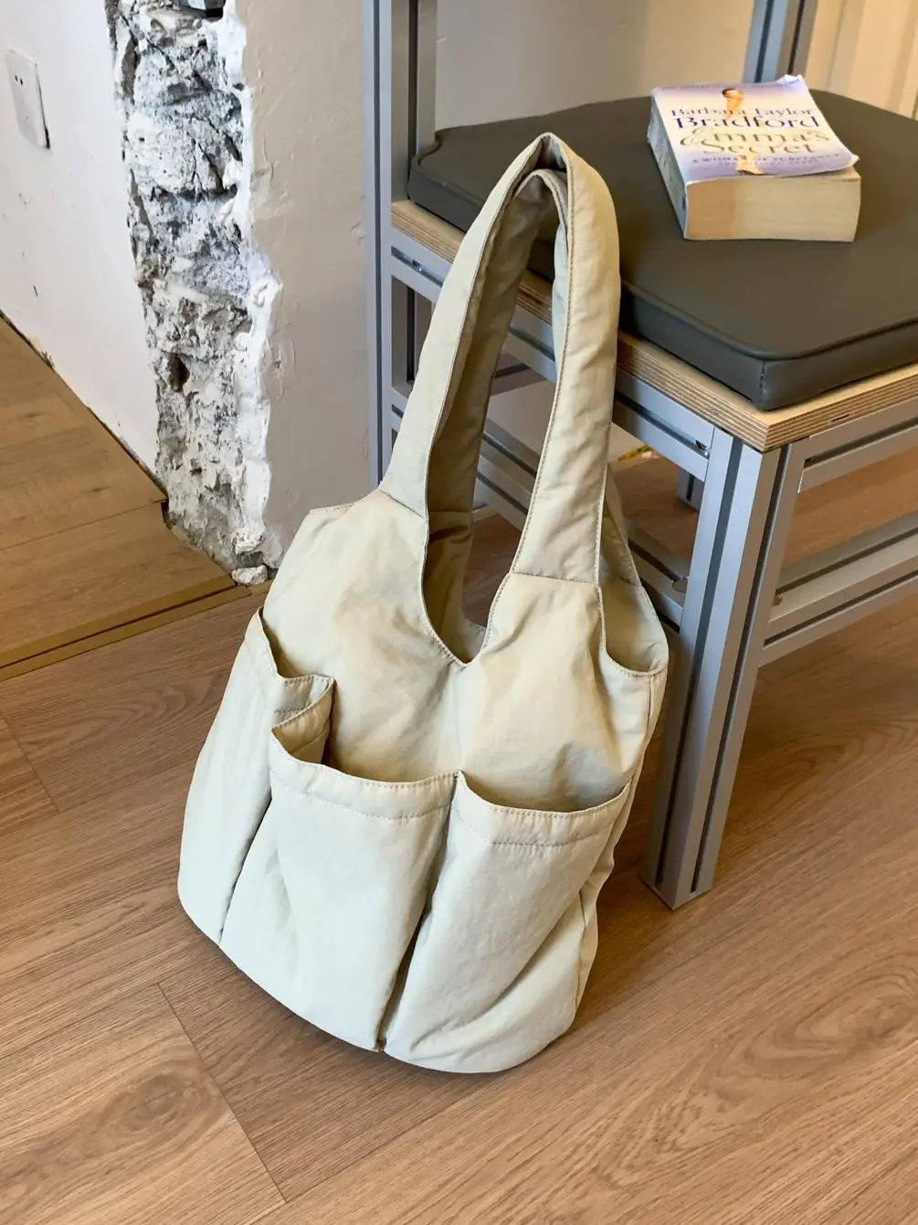 Women Canvas Multi-Flap Tote Bag 2025 - Image 7