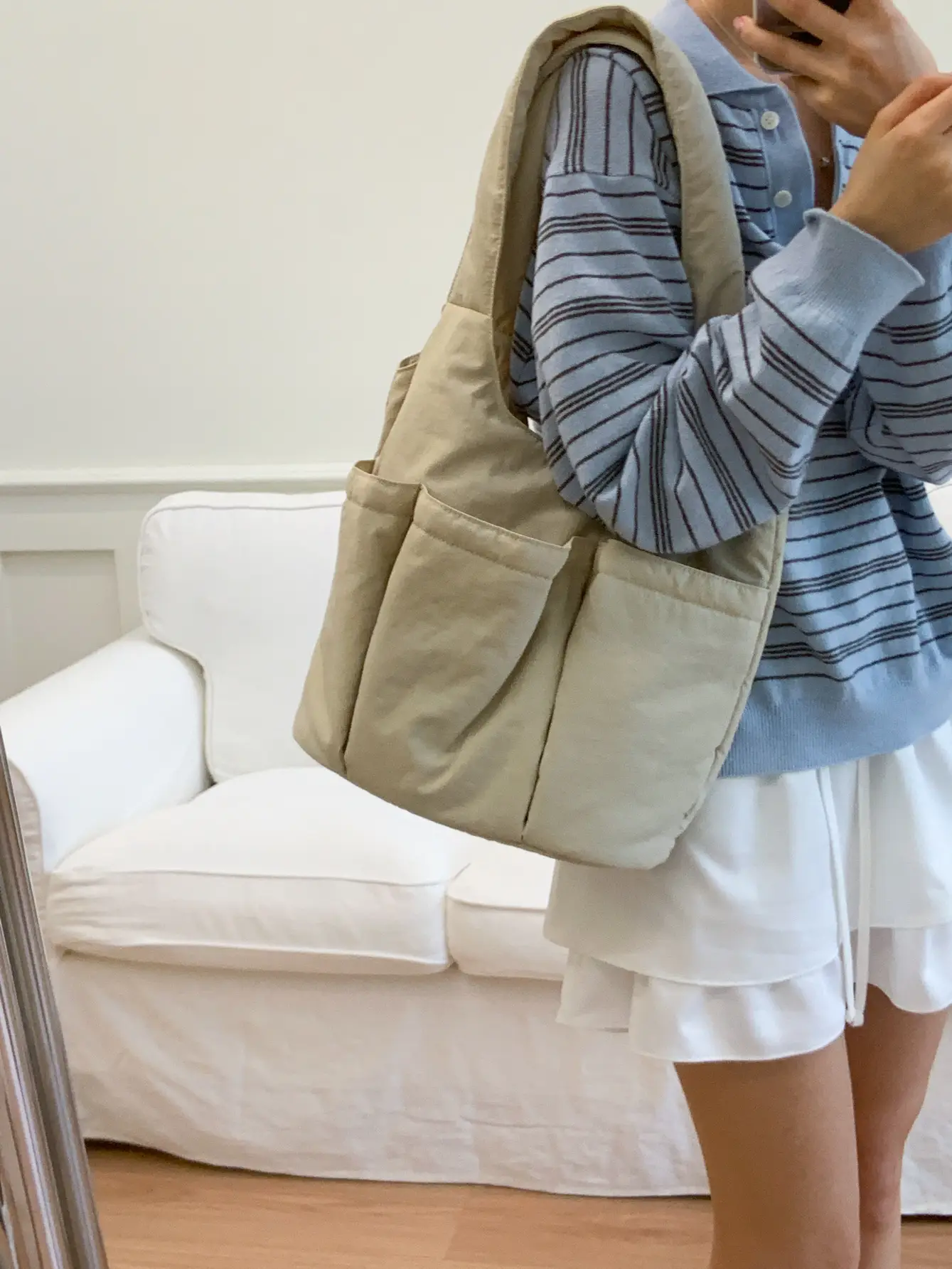Women Canvas Multi-Flap Tote Bag 2025 - Image 9
