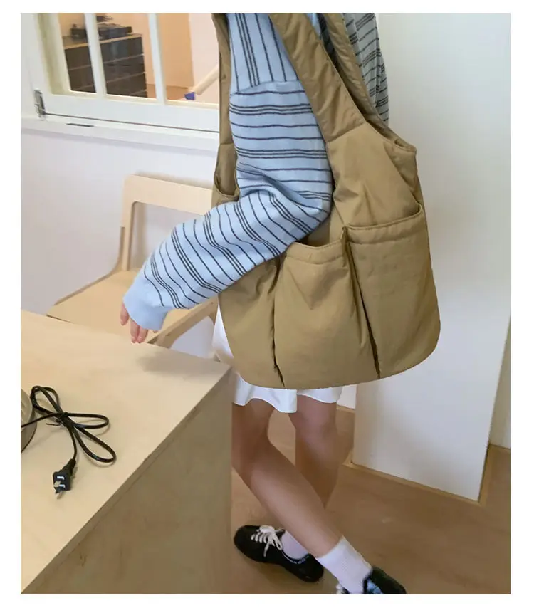 Women Canvas Multi-Flap Tote Bag 2025 — feature 10