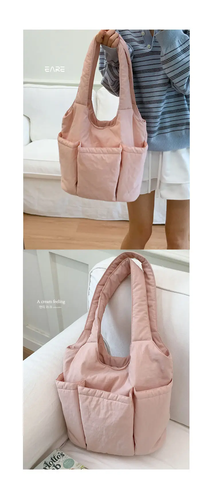 Women Canvas Multi-Flap Tote Bag 2025 — feature 16