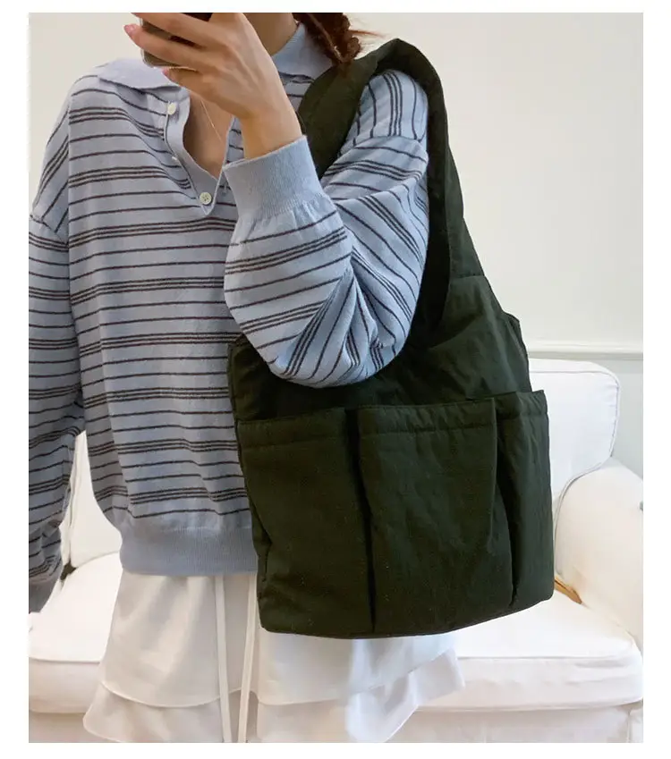 Women Canvas Multi-Flap Tote Bag 2025 — feature 19
