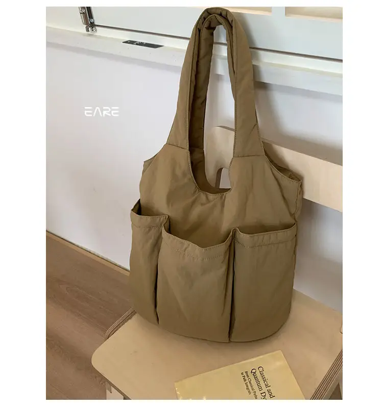 Women Canvas Multi-Flap Tote Bag 2025 — feature 7
