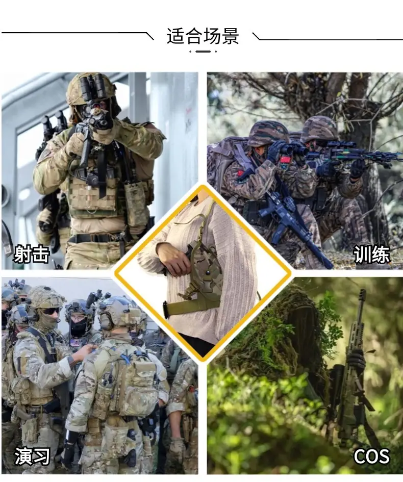 Tactical Gun Holster Left Right Universal Quick Draw Waist Invisible — feature 12