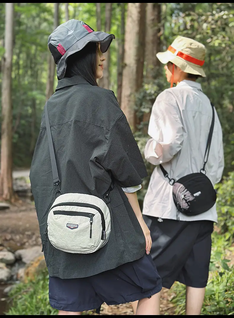 Yellow Mini Crossbody Mobile Tote Bag for Men Women — feature 24