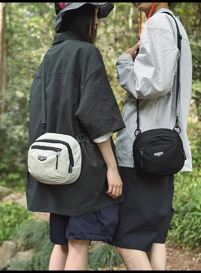 Yellow Mini Crossbody Mobile Tote Bag for Men Women — feature 25