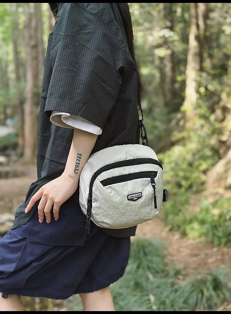 Yellow Mini Crossbody Mobile Tote Bag for Men Women — feature 33