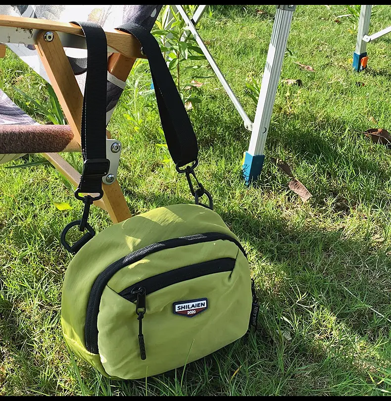 Yellow Mini Crossbody Mobile Tote Bag for Men Women