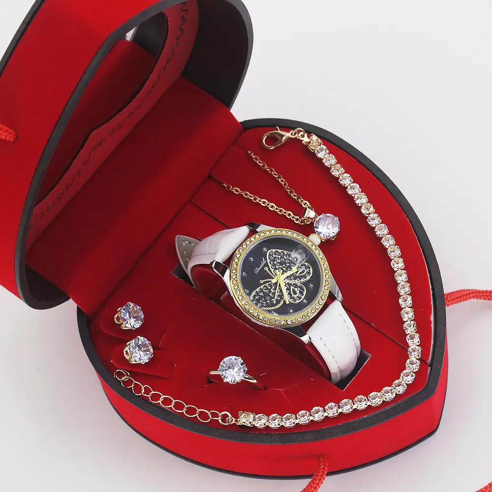 Women's High-Value Quartz Watch with Diamond Crystal Set - Image 7