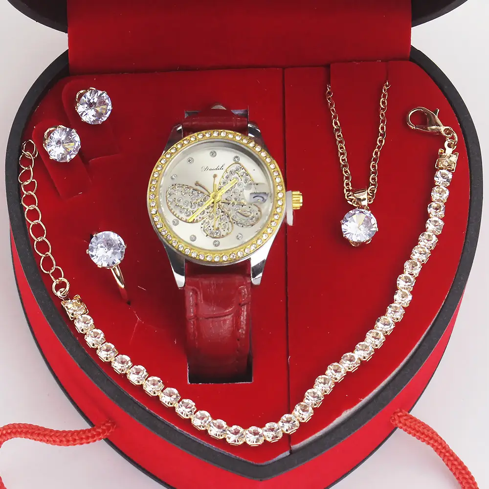 Women's High-Value Quartz Watch with Diamond Crystal Set - Image 13