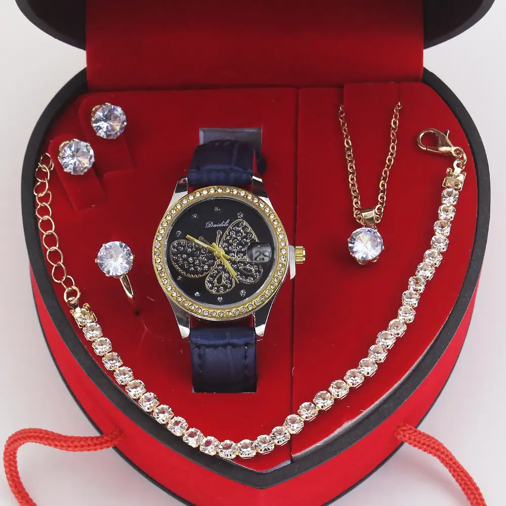Women's High-Value Quartz Watch with Diamond Crystal Set - Image 15