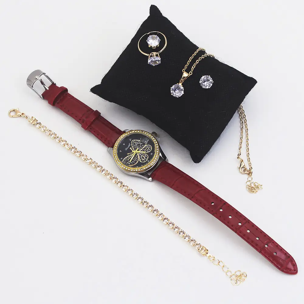 Women's High-Value Quartz Watch with Diamond Crystal Set - Image 16