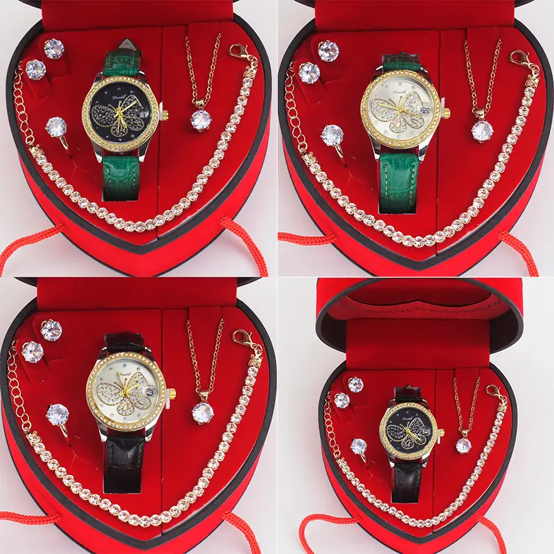 Women's High-Value Quartz Watch with Diamond Crystal Set — feature 4