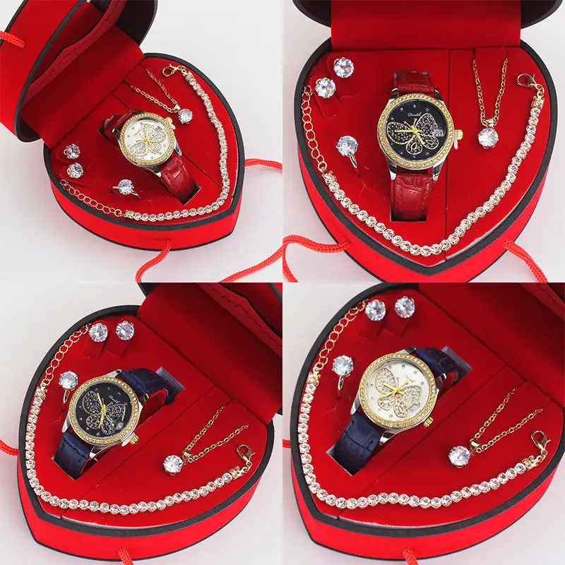Women's High-Value Quartz Watch with Diamond Crystal Set — feature 5