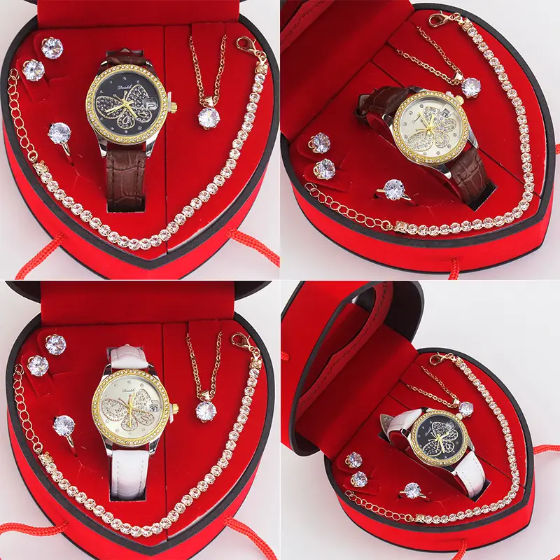 Women's High-Value Quartz Watch with Diamond Crystal Set — feature 6