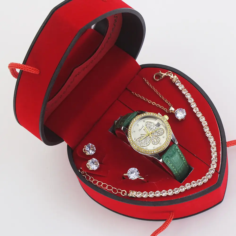 Women's High-Value Quartz Watch with Diamond Crystal Set — feature 8