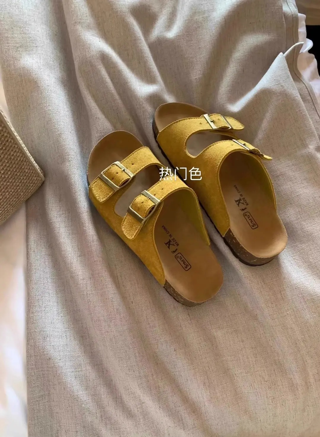 Slippers for Women, 2025 Summer New Style, Retro Birkenstock Sandals, Versatile Soft-Soled Slippers, Non-Slip and High-End — feature 2