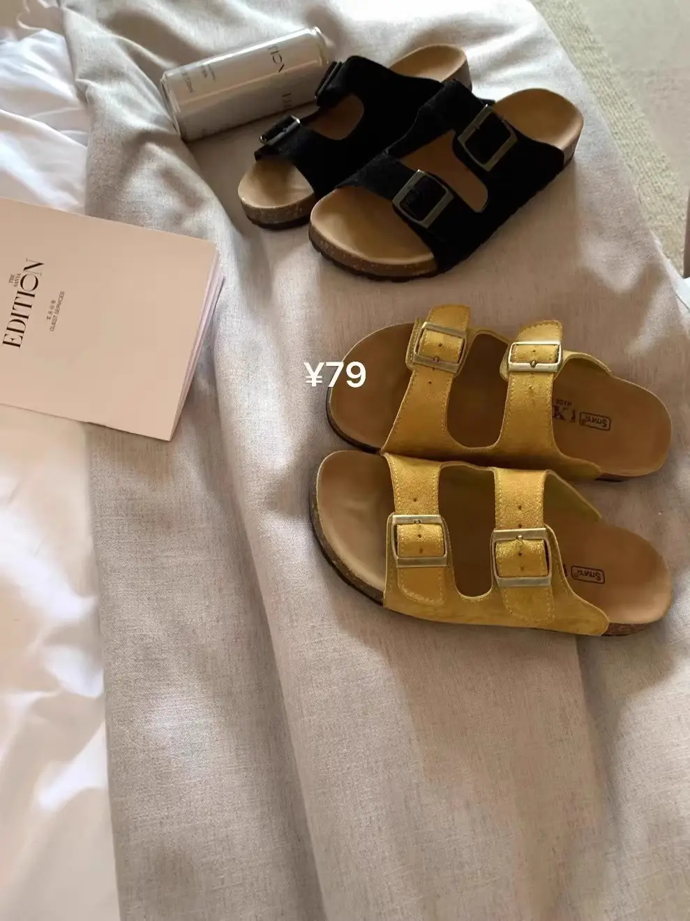 Slippers for Women, 2025 Summer New Style, Retro Birkenstock Sandals, Versatile Soft-Soled Slippers, Non-Slip and High-End — feature 9