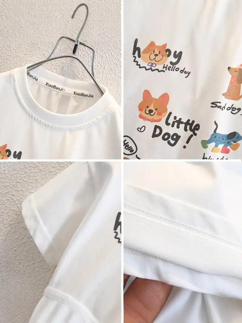8239 Boys T-Shirt White 2026 New Model - Image 7