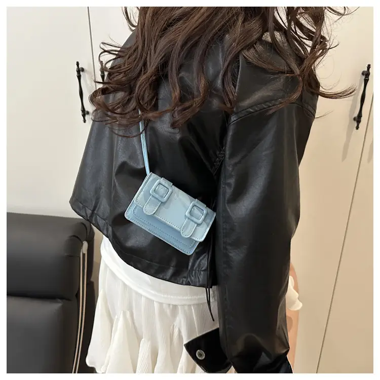 Trendy Pink Square Coin Purse Shoulder Crossbody 2025 — feature 20