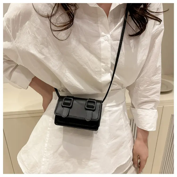 Trendy Pink Square Coin Purse Shoulder Crossbody 2025 — feature 21