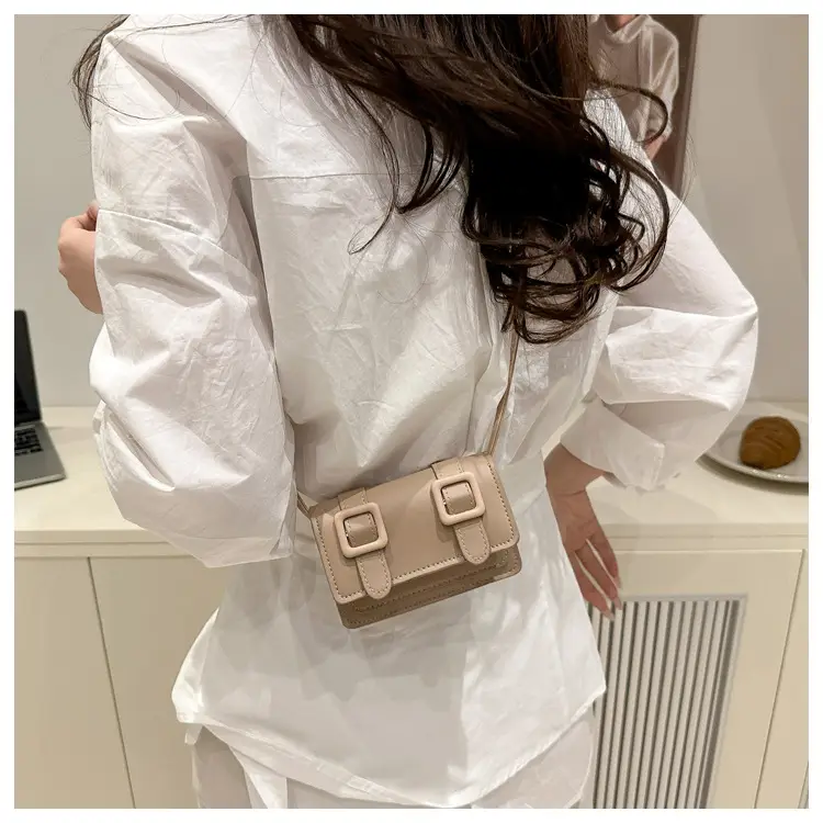 Trendy Pink Square Coin Purse Shoulder Crossbody 2025 — feature 23