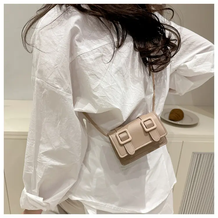 Trendy Pink Square Coin Purse Shoulder Crossbody 2025 — feature 24