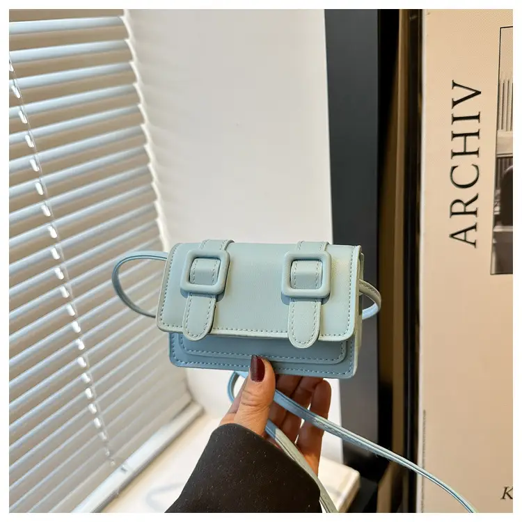 Trendy Pink Square Coin Purse Shoulder Crossbody 2025 — feature 25