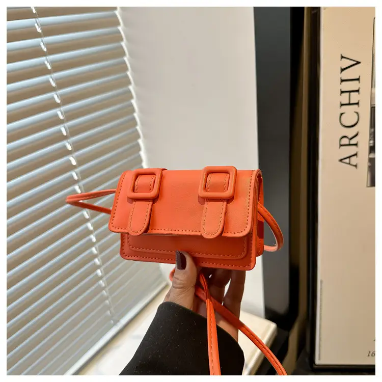 Trendy Pink Square Coin Purse Shoulder Crossbody 2025 — feature 27