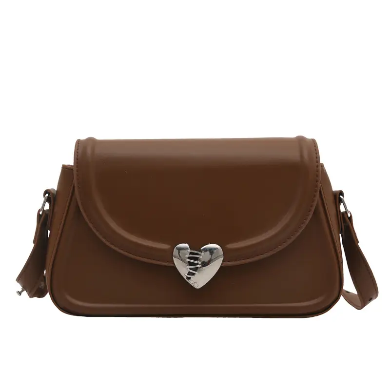 Korean Style Women's Square Crossbody Bag Beige 2025 - Image 10