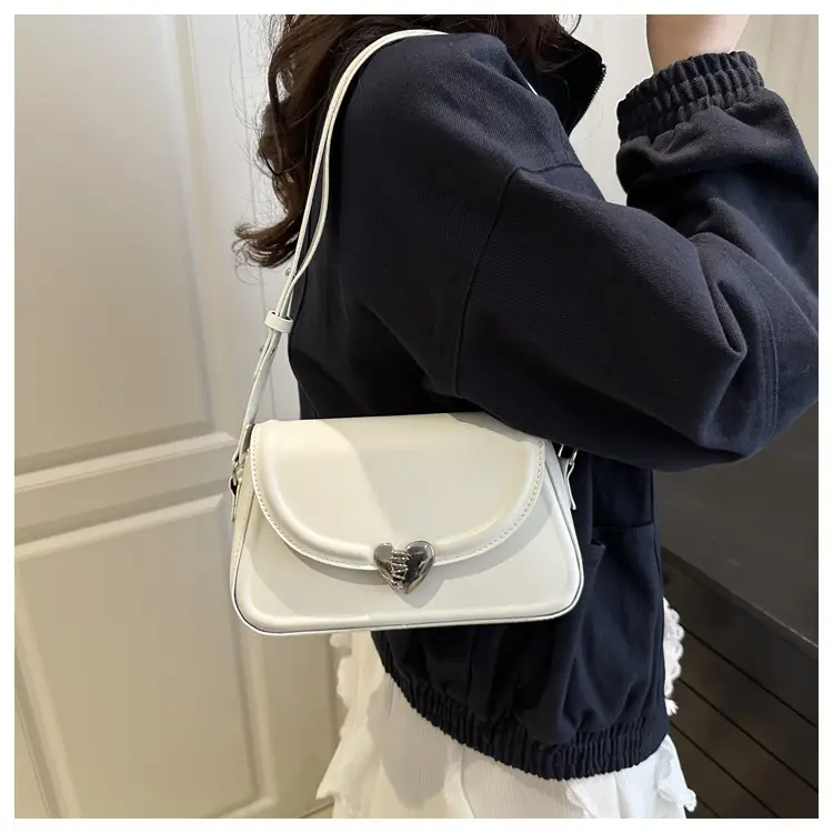 Korean Style Women's Square Crossbody Bag Beige 2025 — feature 10