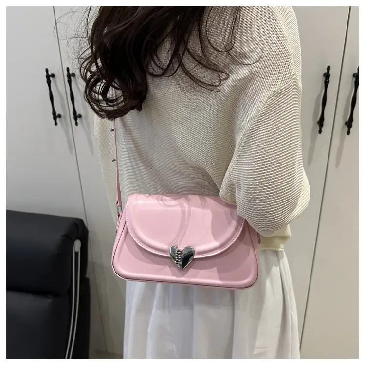 Korean Style Women's Square Crossbody Bag Beige 2025 — feature 16