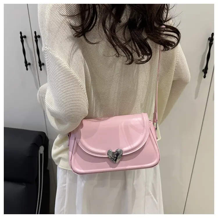 Korean Style Women's Square Crossbody Bag Beige 2025 — feature 17