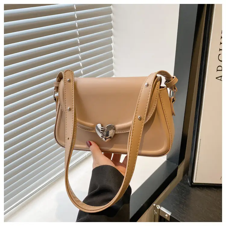 Korean Style Women's Square Crossbody Bag Beige 2025 — feature 23