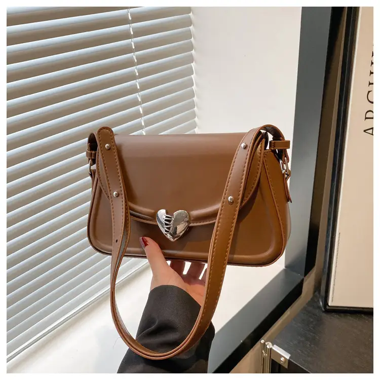 Korean Style Women's Square Crossbody Bag Beige 2025 — feature 24