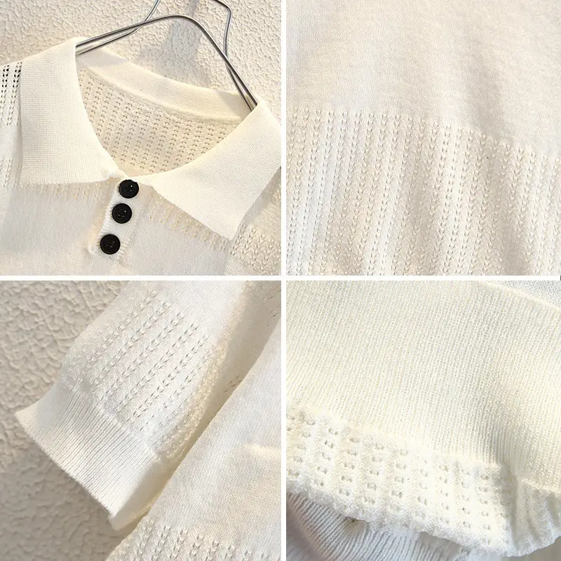Boys Knitted Polo Shirt Summer Top 2026 - Image 4