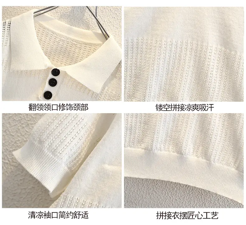 Boys Knitted Polo Shirt Summer Top 2026 — feature 3