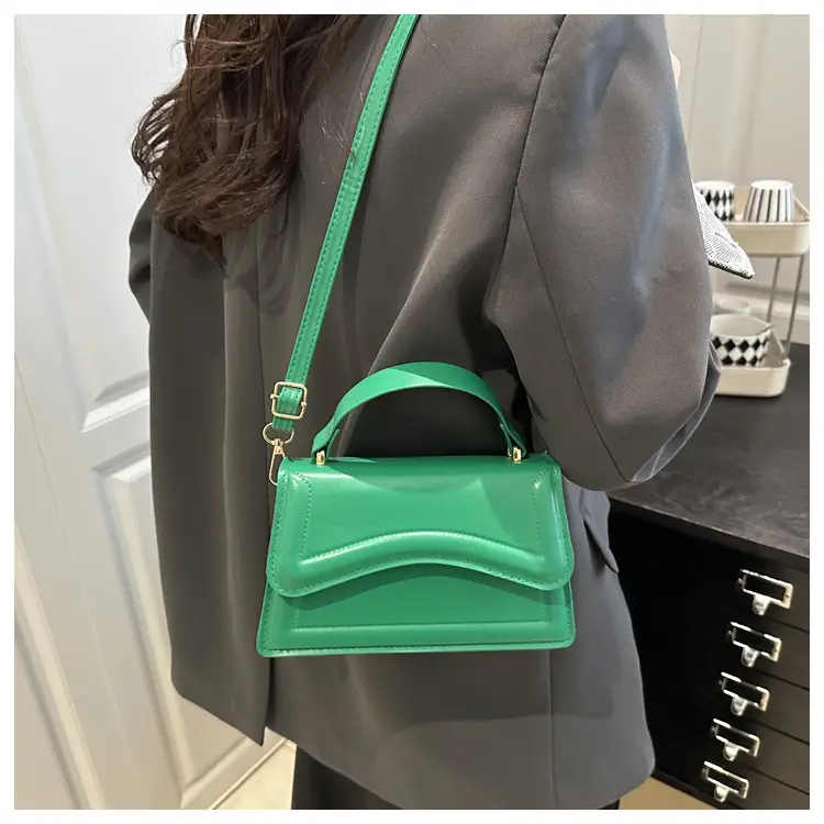 Purple Textured Shoulder Bag for Women — feature 12