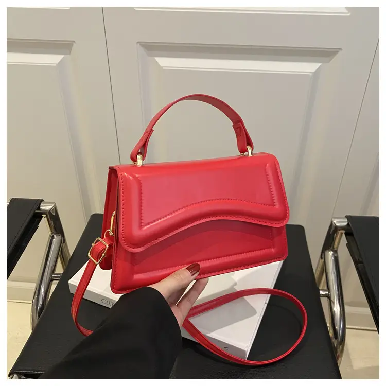 Purple Textured Shoulder Bag for Women — feature 28
