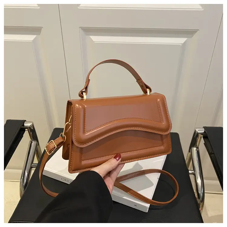 Purple Textured Shoulder Bag for Women — feature 33
