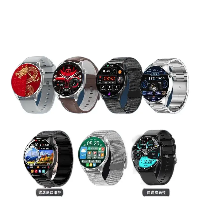 Black Smart Watch with Water Resistant Sports Function - Image 6