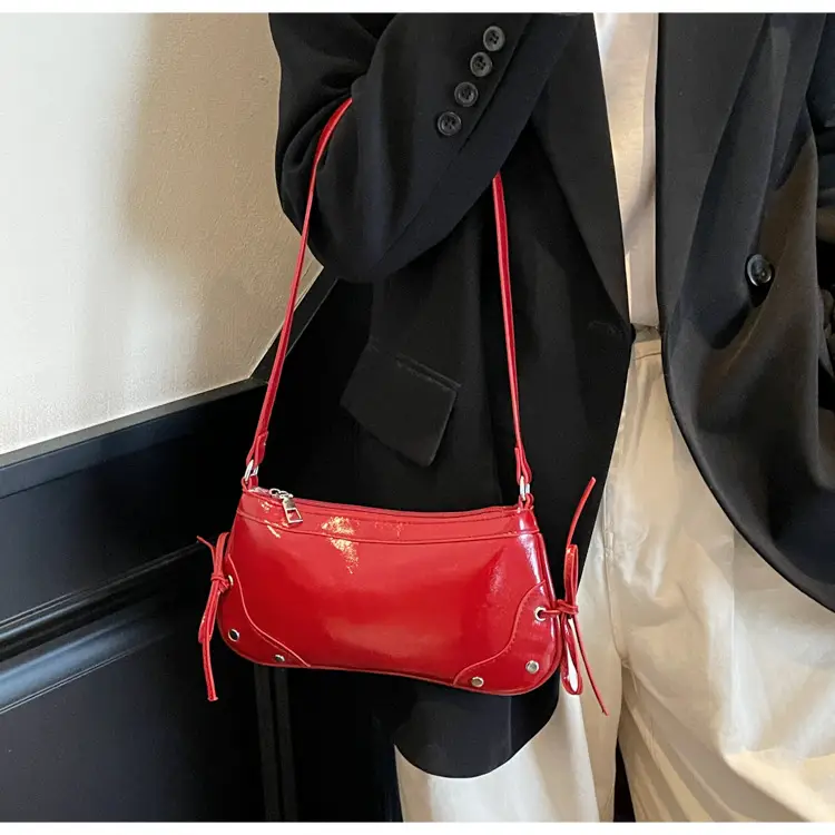 Silver Bow Underarm Bag Women 2025 New Style — feature 10