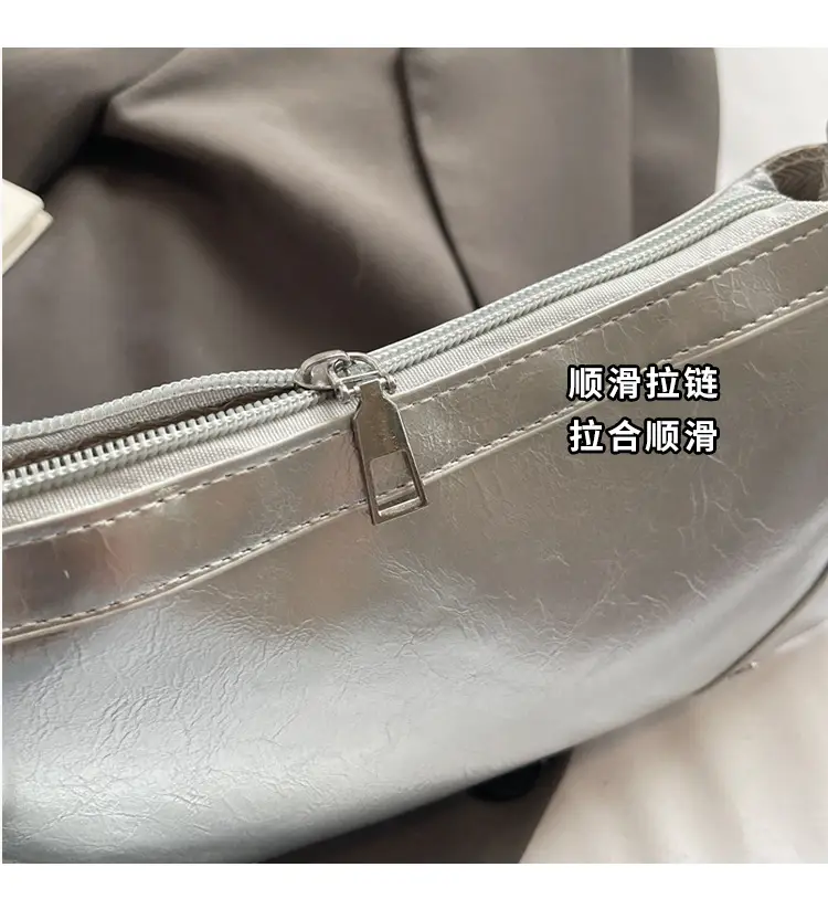 Silver Bow Underarm Bag Women 2025 New Style — feature 2