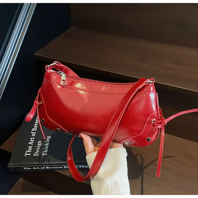 Silver Bow Underarm Bag Women 2025 New Style — feature 20