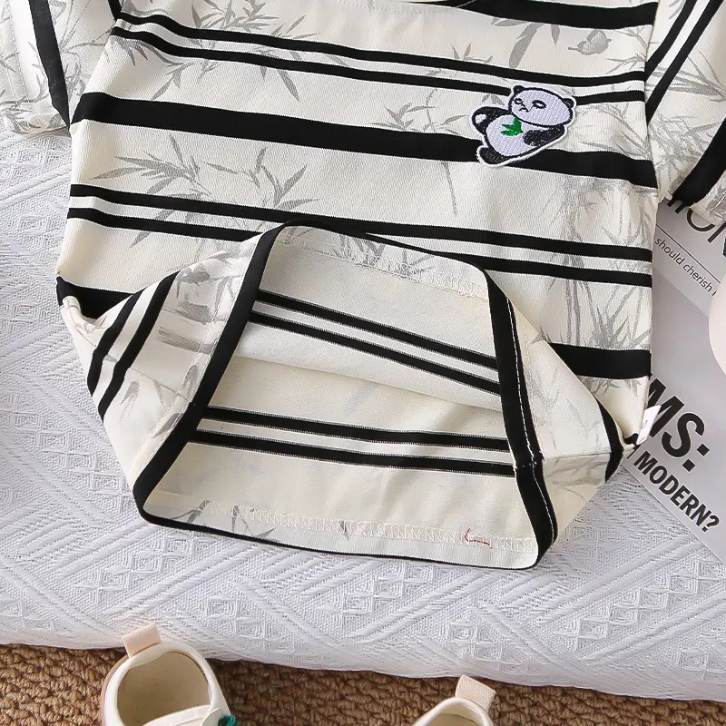 Children Striped Cartoon T-Shirt Small Medium — feature 10