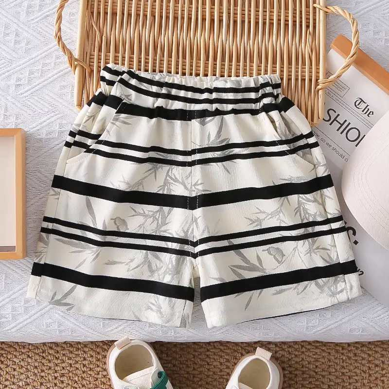 Children Striped Cartoon T-Shirt Small Medium — feature 12
