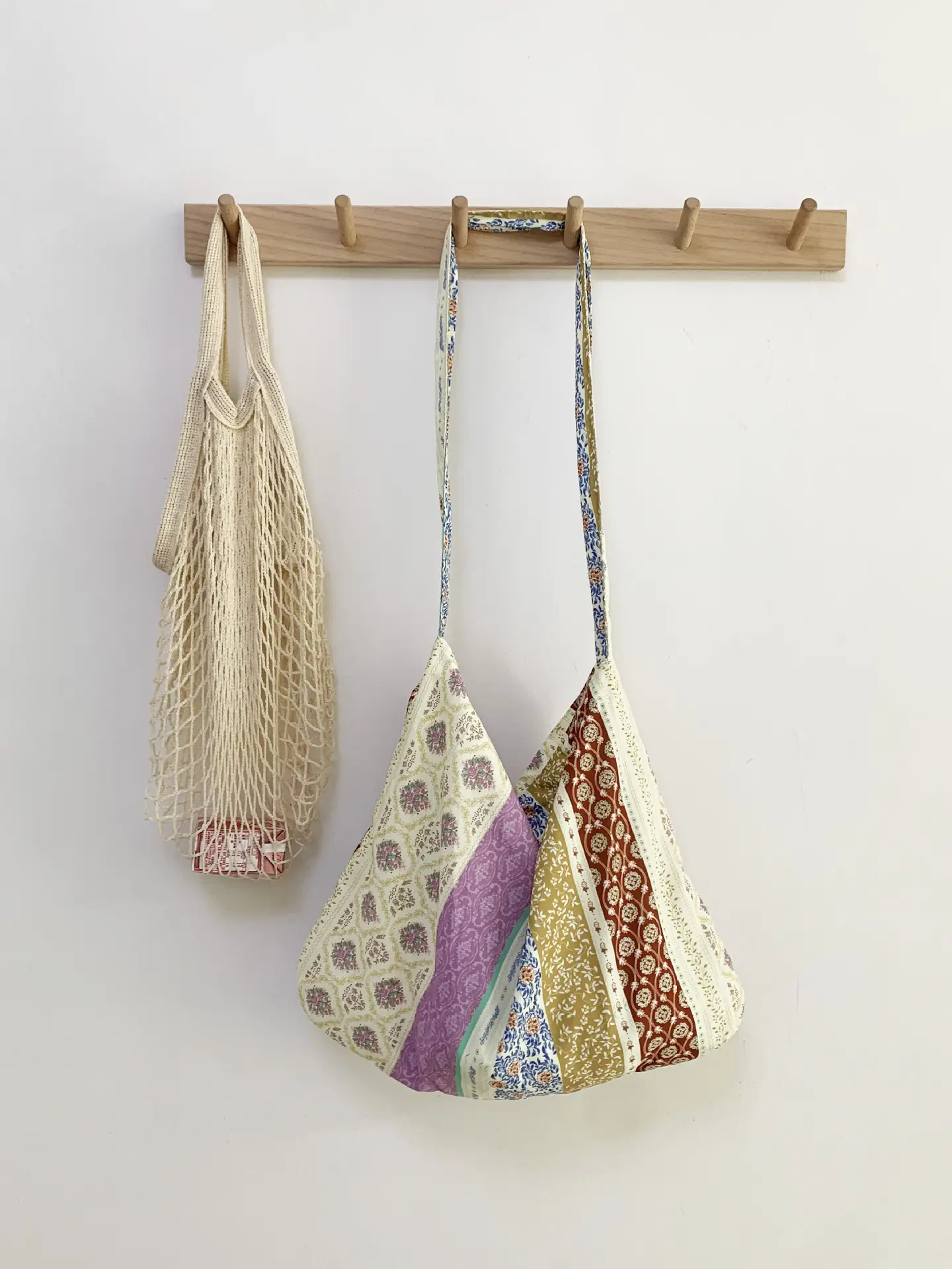 Same Floral Canvas Shoulder Bag Large Capacity Korean Niche - Image 6
