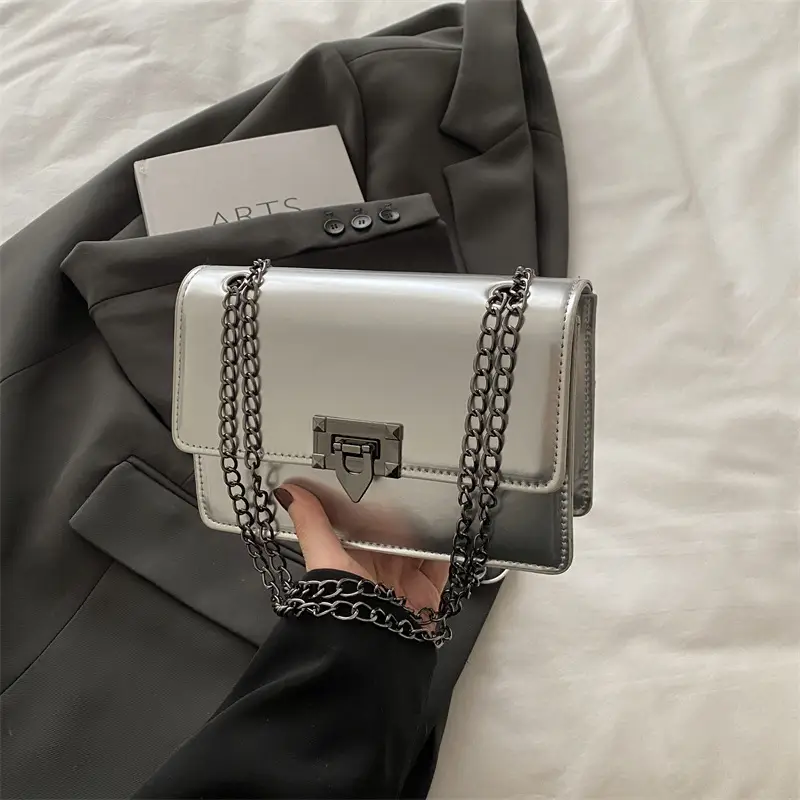 Orange Square Crossbody Bag for Women 2025 - Image 3